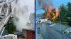 Firefighters Battle Blaze Near Taunton City Hall