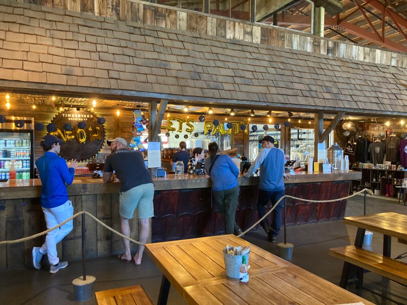 Photos: Beer, Food and Reclaimed Wood at Timberyard Brewing Company