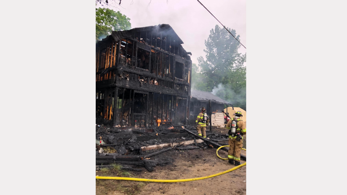 Firefighters Injured in House Fire in New Boston, NH