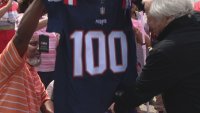WATCH: Patriots Give RI Tuskegee Airman a No. 100 Jersey for 100th Birthday