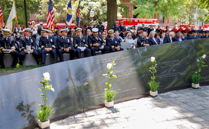 PHOTOS: Ceremony Commemorates 50 Years Since Boston Fire That Killed 9 Firefighters