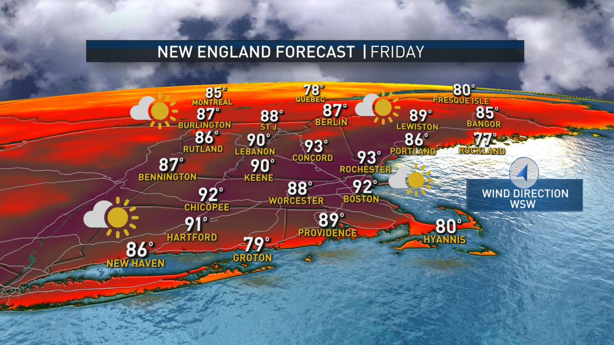 4th of July Weather Forecast for Boston, New England NECN