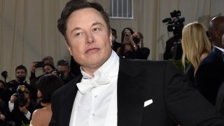 FILE - Elon Musk attends The Metropolitan Museum of Art's Costume Institute benefit gala