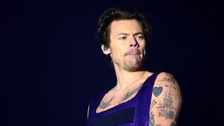 Harry Styles performs on stage