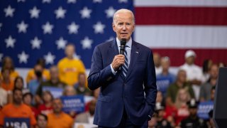 U.S. President Biden delivers remarks on his Safer America Plan to further reduce gun crime and save lives in Wilkes-Barre, Pennsylvania