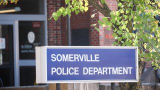 Somerville Police Department headquarters in Somerville, Massachusetts.