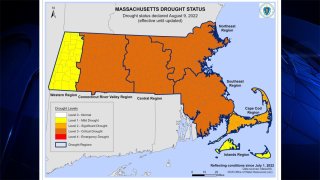Massachusetts officials are monitoring drought conditions in the state