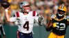 Rookie QB Bailey Zappe, Patriots Lose in Overtime to Aaron Rodgers, Green Bay Packers
