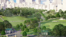 A rendering shows what the Boston Common could look like in the future.