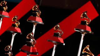 FILE - A view of the Latin Grammy award