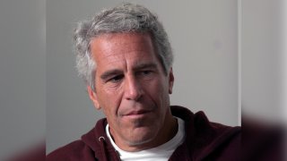 Billionaire Jeffrey Epstein in Cambridge, MA on Sept. 8. 2004. Epstein is connected with several prominent people including politicians, actors and academics. Epstein was convicted of having sex with an underaged woman.
