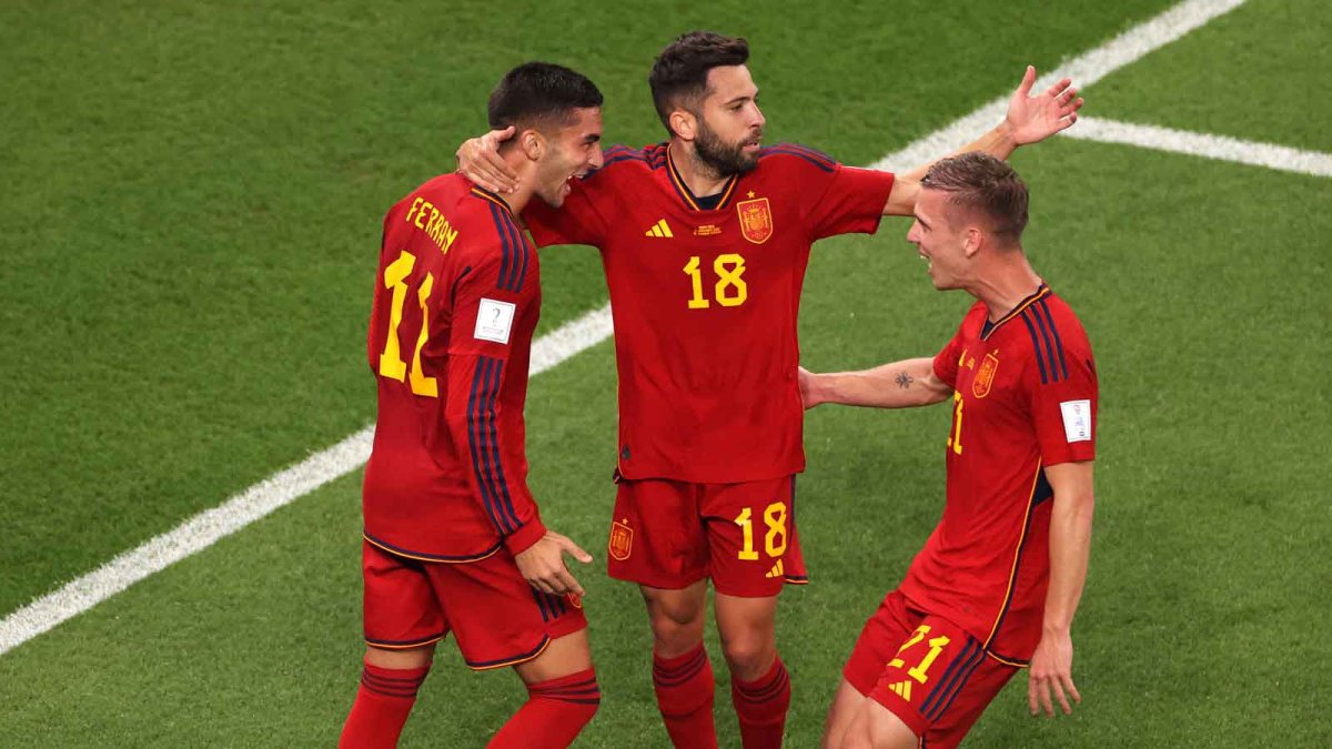 Spain Dominates First Half to Lead Costa Rica 3-0 - NECN