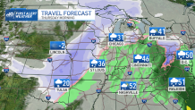 Rain and snow are expected to swing across the Upper Midwest thanks to a bomb cyclone on Thursday, Dec. 22, 2022.