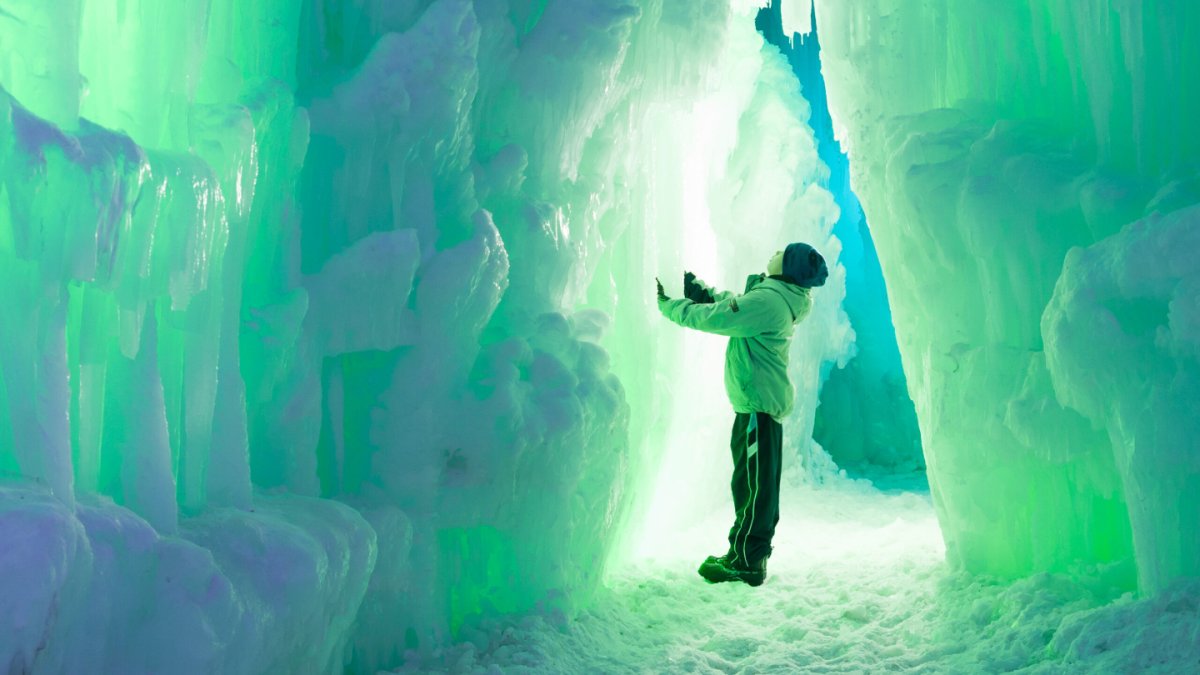 New Hampshire Ice Castles Open Friday NECN