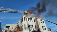Firefighter Injured, 4 People Displaced After South Boston Fire
