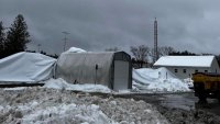 Heavy Wet Snow Brings Down Domed Training Facility at UMaine