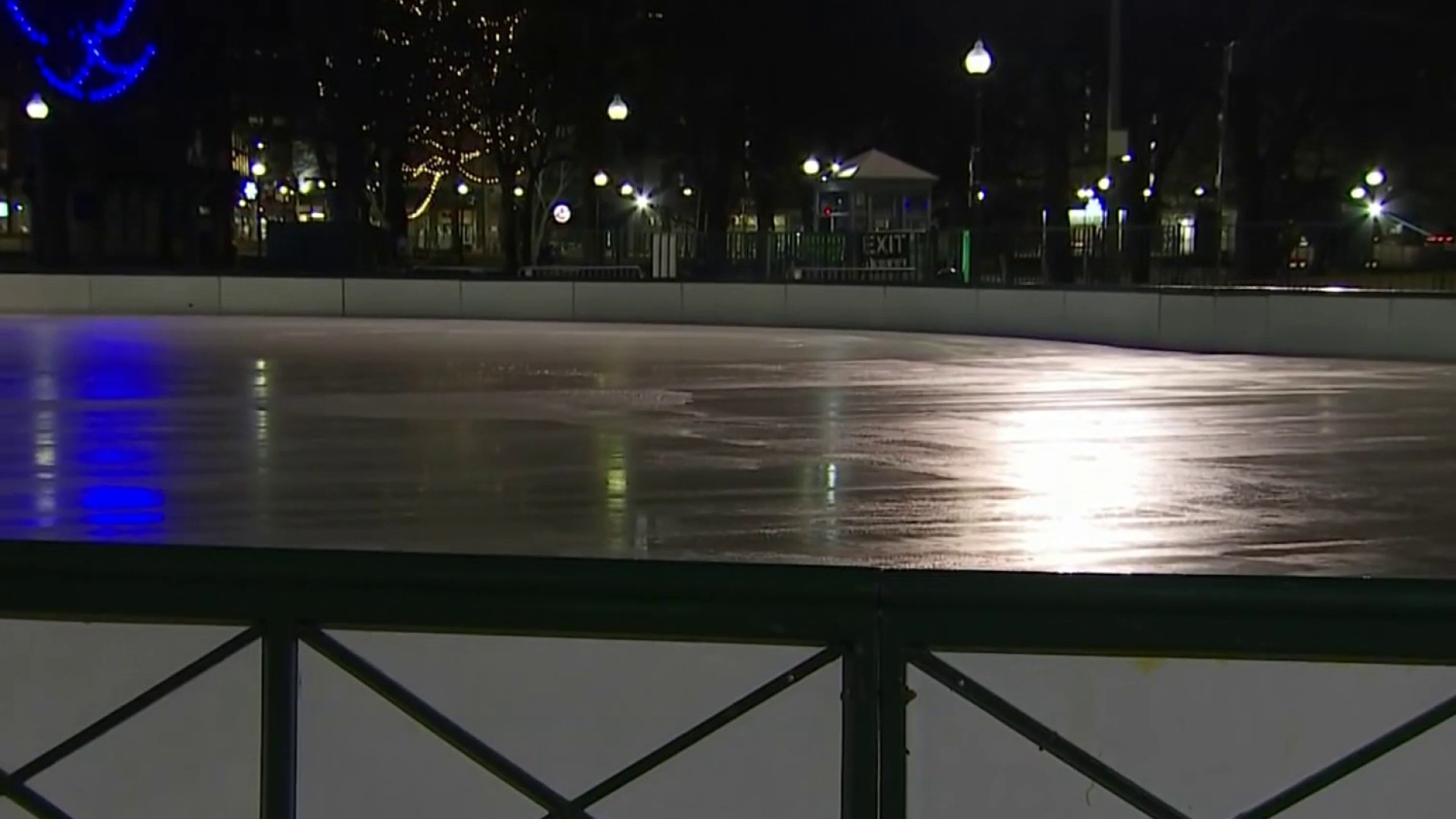 Frog Pond Skating Event Cancelled Due to Temperature Swings