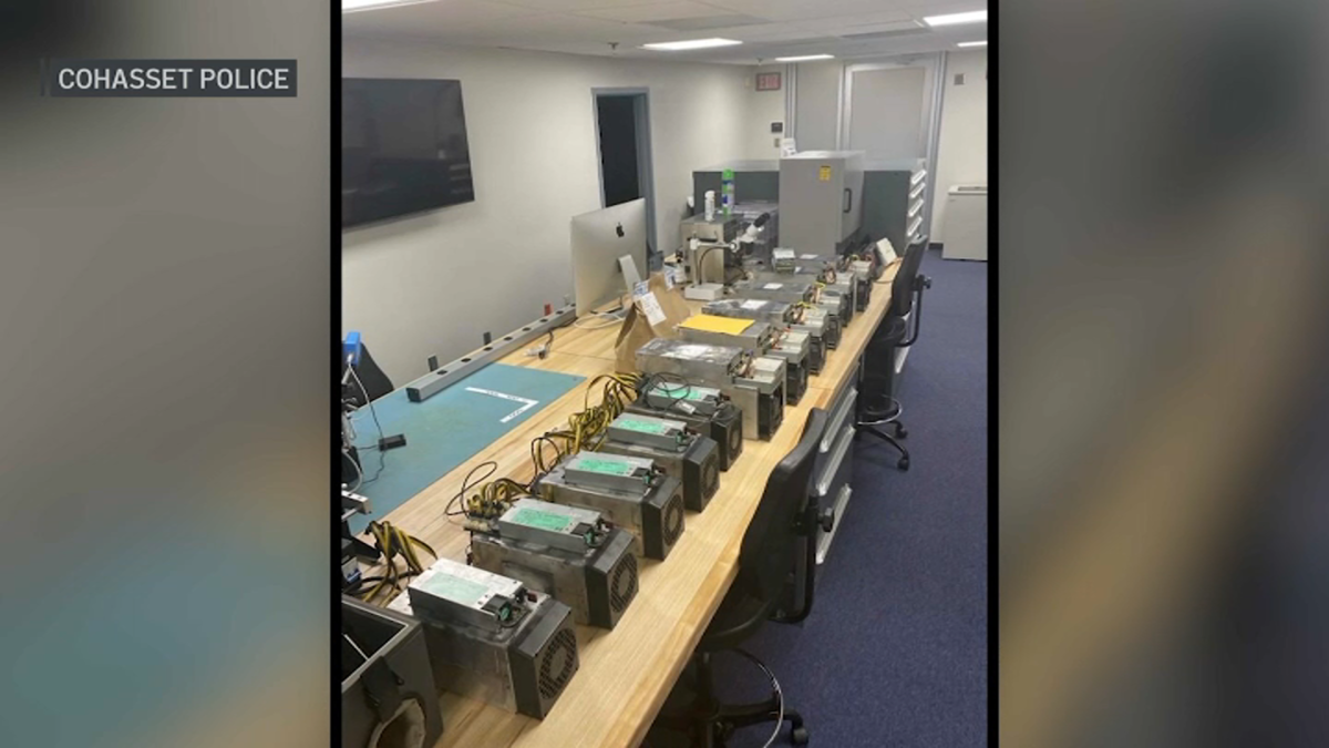 crypto mining operation found school crawl