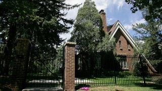 FILE - The residence at 749 15th Street, where JonBenet Ramsey was found dead in December, 1996, is seen on Aug. 17, 2006, in Boulder, Colorado.