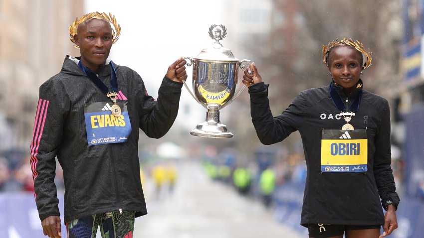 Zdeno Chara, other ex-Boston athletes run in Boston Marathon