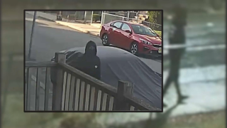 Surveillance footage used in a federal mail theft investigation in Boston.