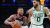Tatum jokes with Lillard after Blazers star shuts down Celtics speculation