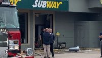 1 dead, 5 injured after car crashes into Subway in RI