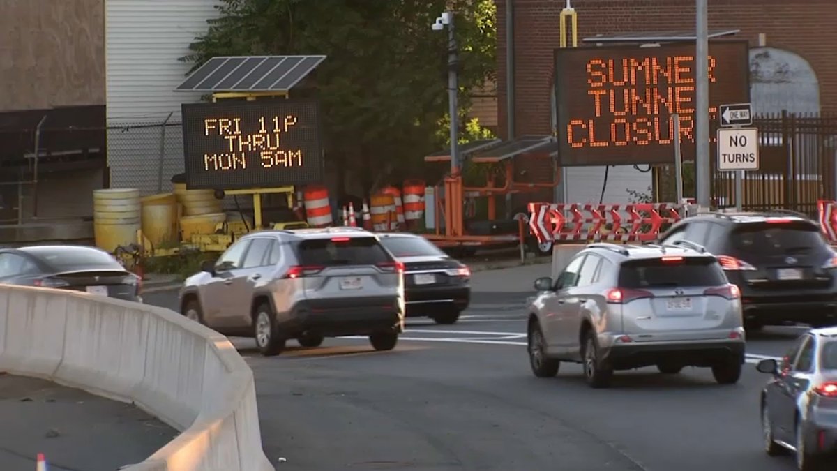 Sumner Tunnel 2024 restoration sees significant progress since closure