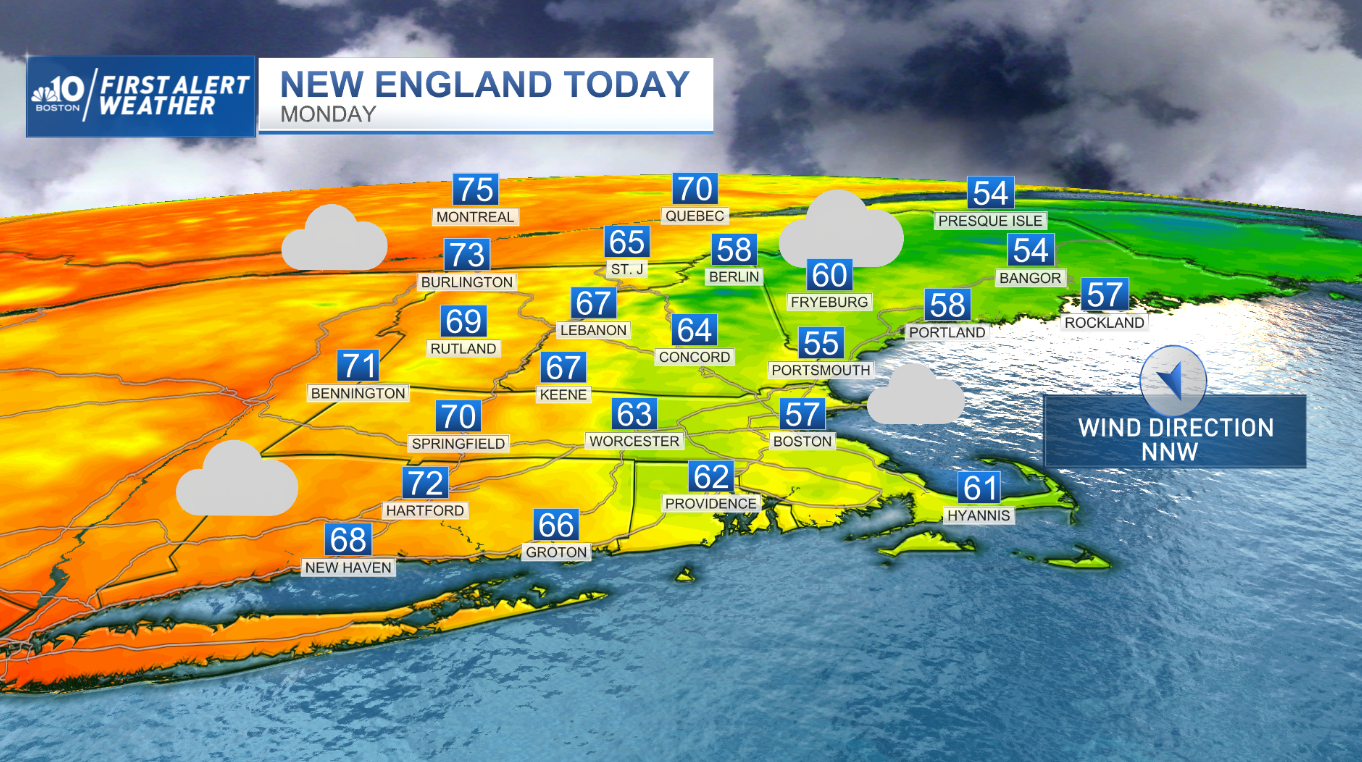 Boston MA Weather: More Drizzly, Breezy, Cool Weather Today In New ...