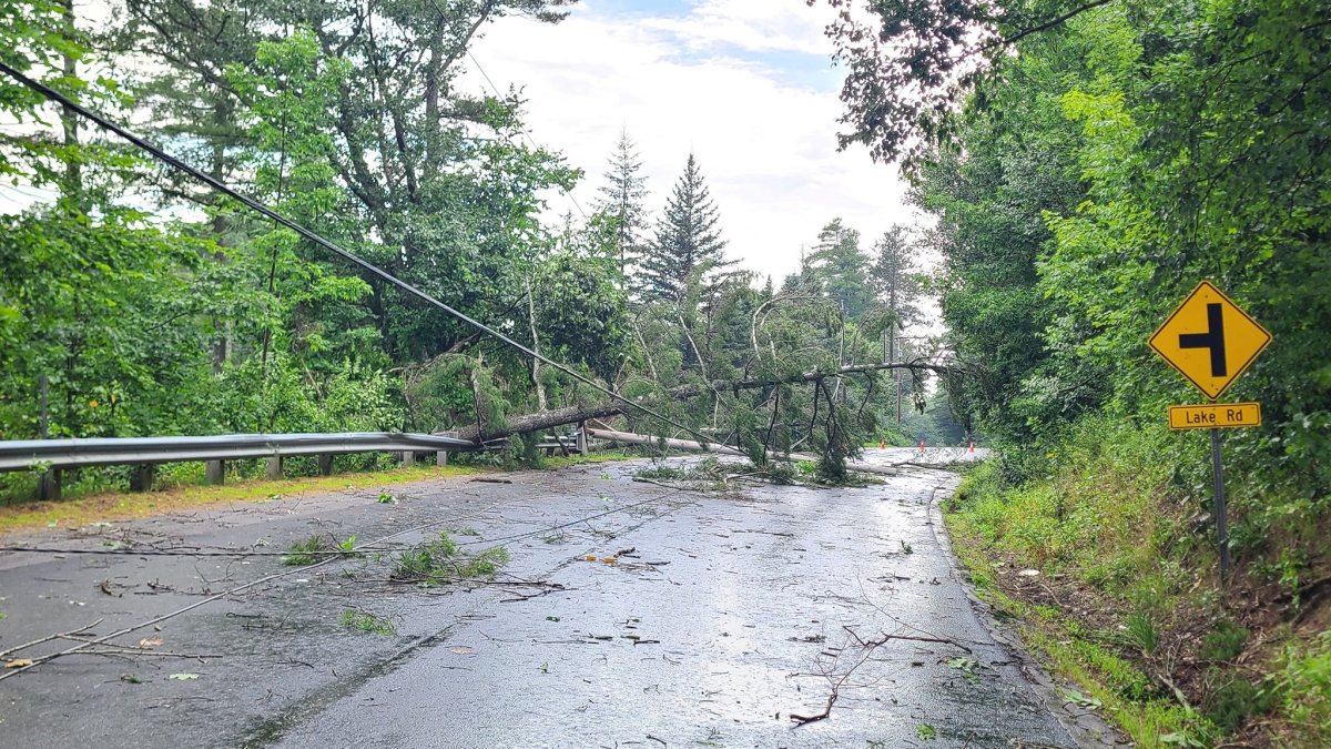 New Hampshire storms, possible tornado, leave damage behind NECN