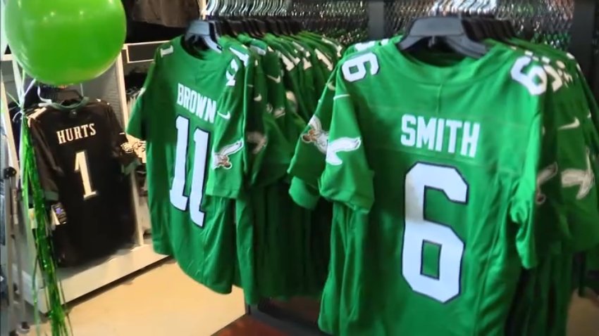 Eagles to wear kelly green jerseys twice in 2023 – NBC Sports Philadelphia