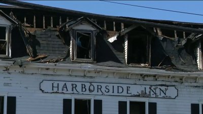 Firefighters battle blaze at historic Harborside Inn on Block Island