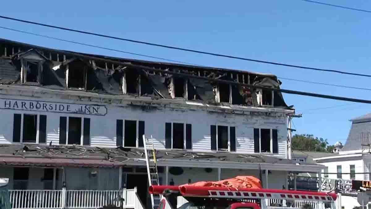 PHOTOS: Block Island hotel damaged by fire