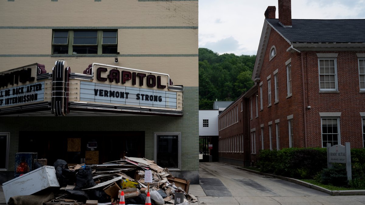 Vermont’s flood-wracked capital city ponders a rebuild with one eye on climate change