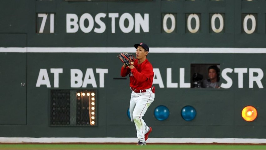 The night the Green Monster ate a baseball, Red Sox