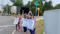 Nurses strike at Dana-Farber Cancer Institute in Methuen
