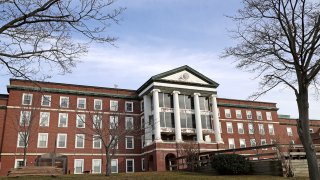 Boston, MA – January 10: A view of one of several buildings at the Chelsea Soldiers’ Home.