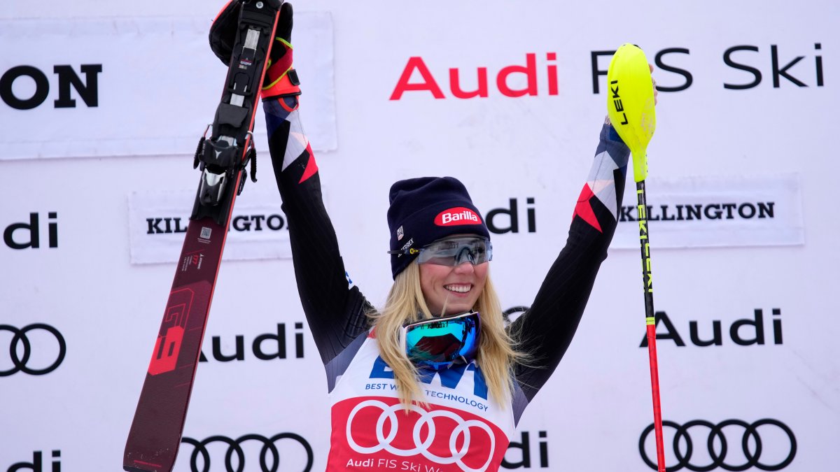 Mikaela Shiffrin wins World Cup slalom in Killington – NECN