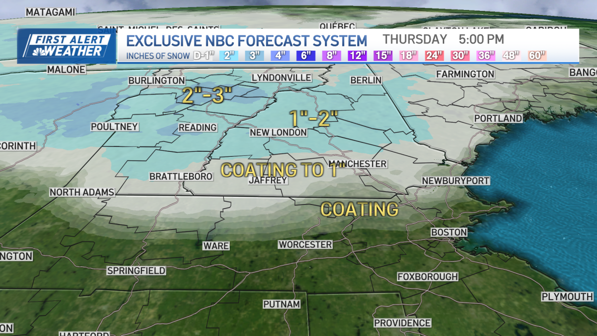 Is it going to snow today in Mass.? Snow, rain showers develop ...