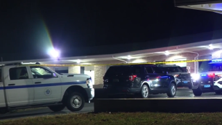 A woman was found dead at the Blue Beach Motel in North Kingston, Rhode Island, on Saturday night, police said. (WJAR)