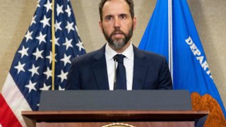 FILE - Special counsel Jack Smith speaks to the media about an indictment of former President Donald Trump, Aug. 1, 2023, in Washington.