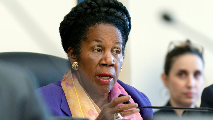 FILE – House Judiciary Crime and Federal Government Surveillance Subcommittee Ranking Member Rep. Sheila Jackson Lee, D-Texas, delivers opening statements during a hearing on oversight of the Drug Enforcement Administration, July 27, 2023, on Capitol Hill in Washington. Two days after losing her bid to be Houston’s next mayor, longtime U.S. Rep. Jackson Lee announced Monday, Dec. 11, that she will seek a 16th term in Congress in 2024.