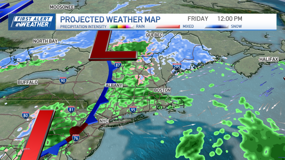 Moderate December Showers in New England – NECN