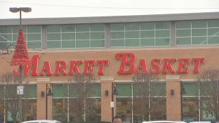 This is a photo of the Market Basket off Everett Avenue in Chelsea, Massachusetts.