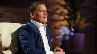 Mark Cuban appearing on Season 13 of ABC’s “Shark Tank.”