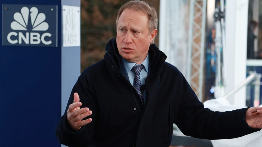 Ted Pick, CEO Morgan Stanley, speaking on CNBC’s Squawk Box at the World Economic Forum Annual Meeting in Davos, Switzerland on Jan. 18th, 2024.