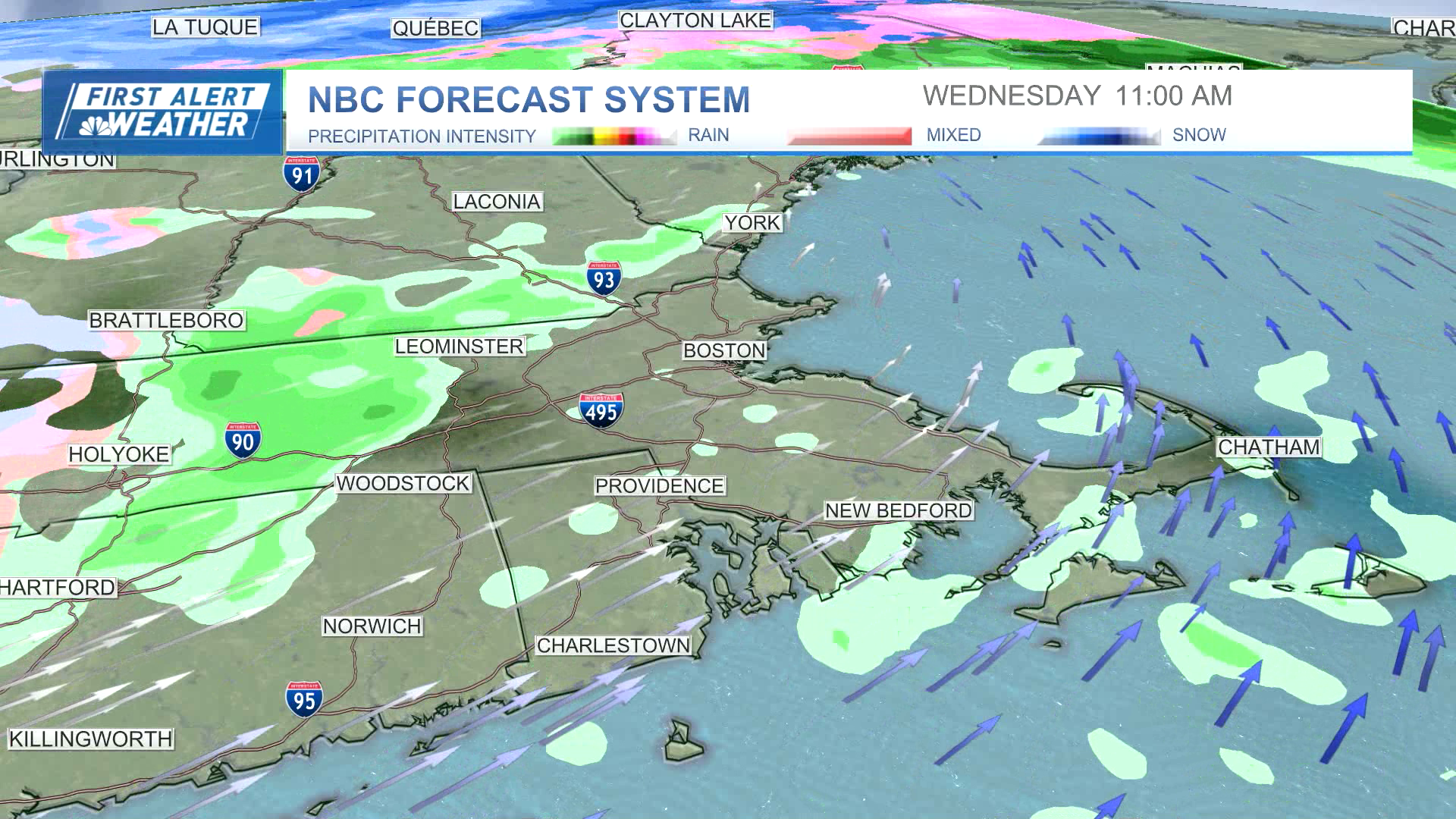 Boston Winter Storm: How Much Snow, Rain Will Massachusetts Get? – NECN