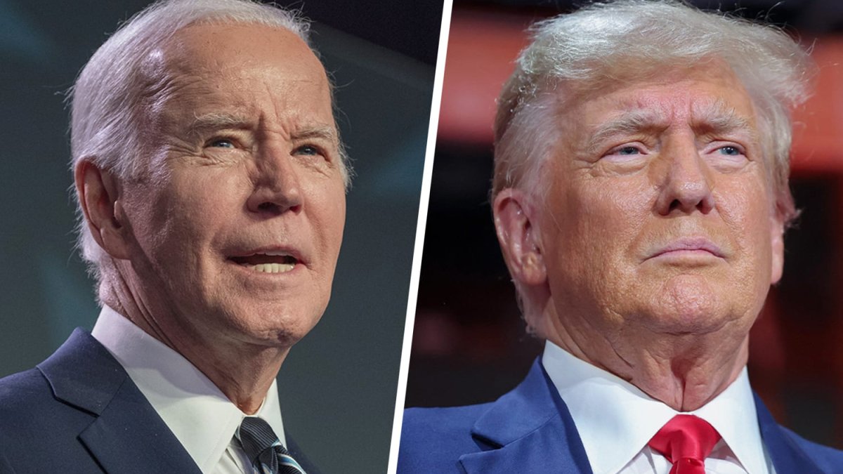 Biden and Trump visit USMexico border NECN