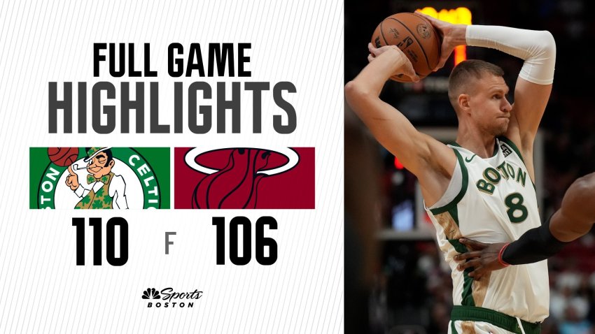 HIGHLIGHTS: Celtics come away with a win, sweep season series vs. Heat