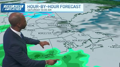 Forecast: Warmer temperatures and scattered showers to cover New England